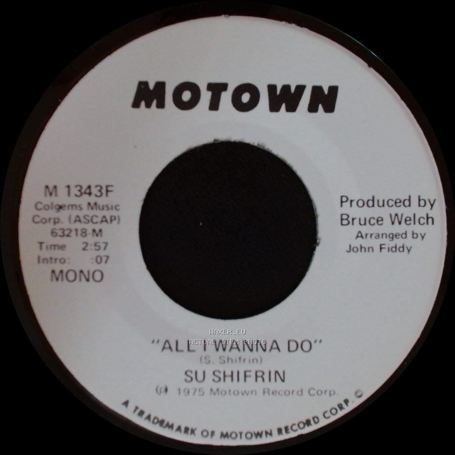 Su Shifrin - All I Wanna Do / All I Wanna Do side A