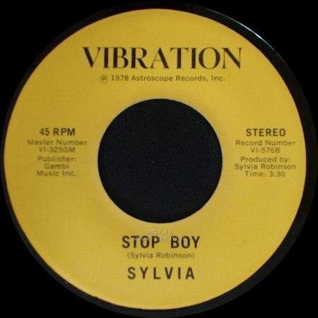 Sylvia - Automatic Lover / Stop Boy side B