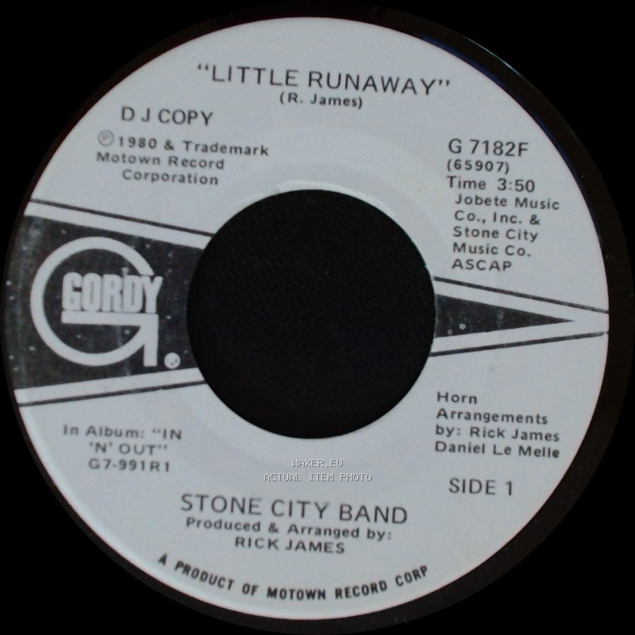 Stone City Band - Little Runaway / Little Runaway side B