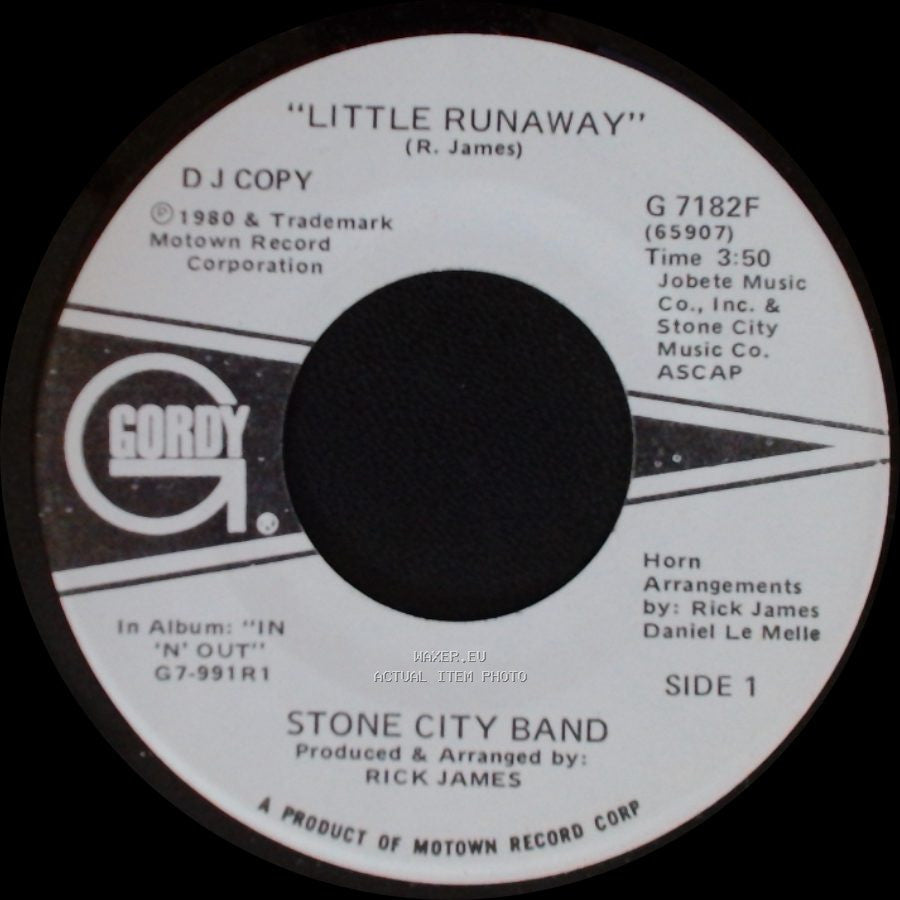 Stone City Band - Little Runaway / Little Runaway side A