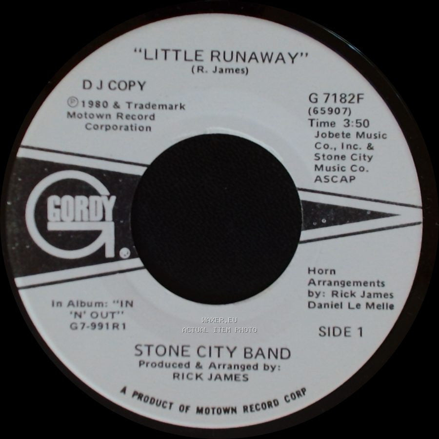 Stone City Band - Little Runaway / Little Runaway side B