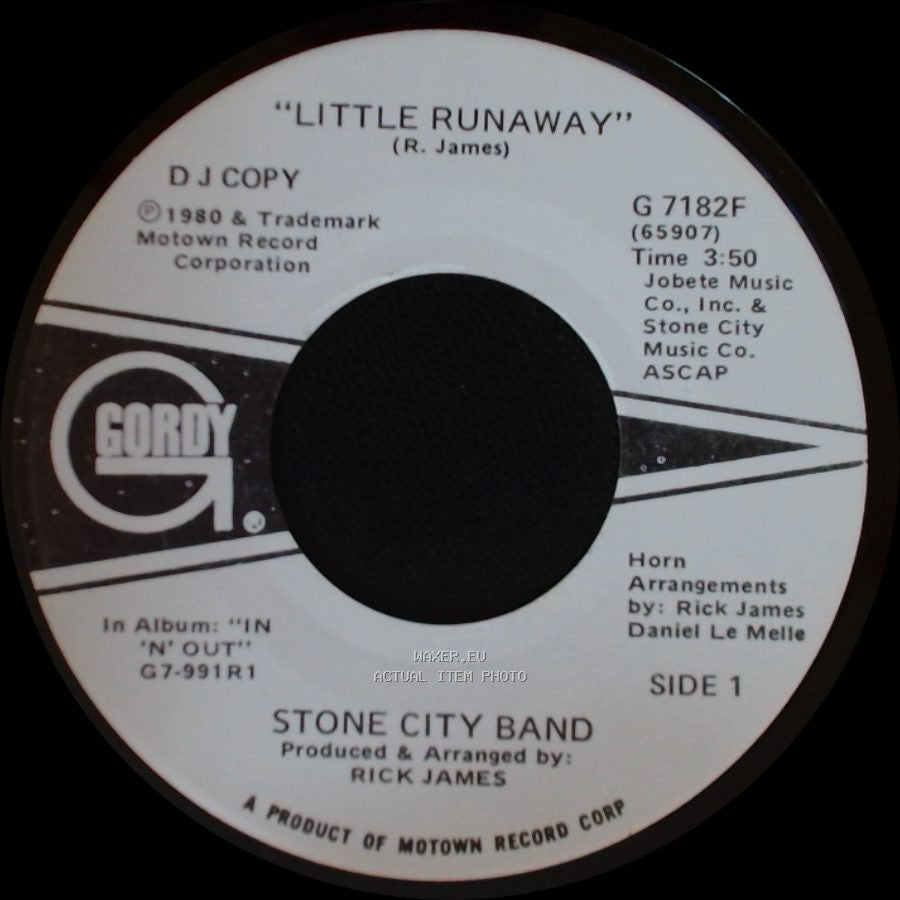 Stone City Band - Little Runaway / Little Runaway side B