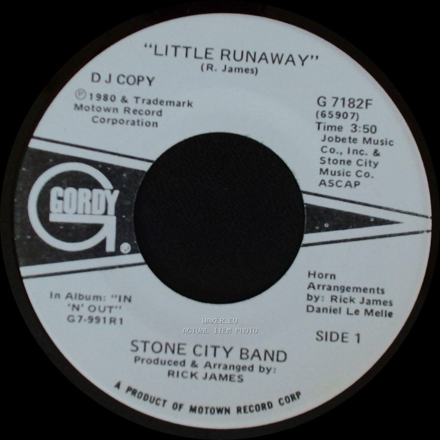 Stone City Band - Little Runaway / Little Runaway side A