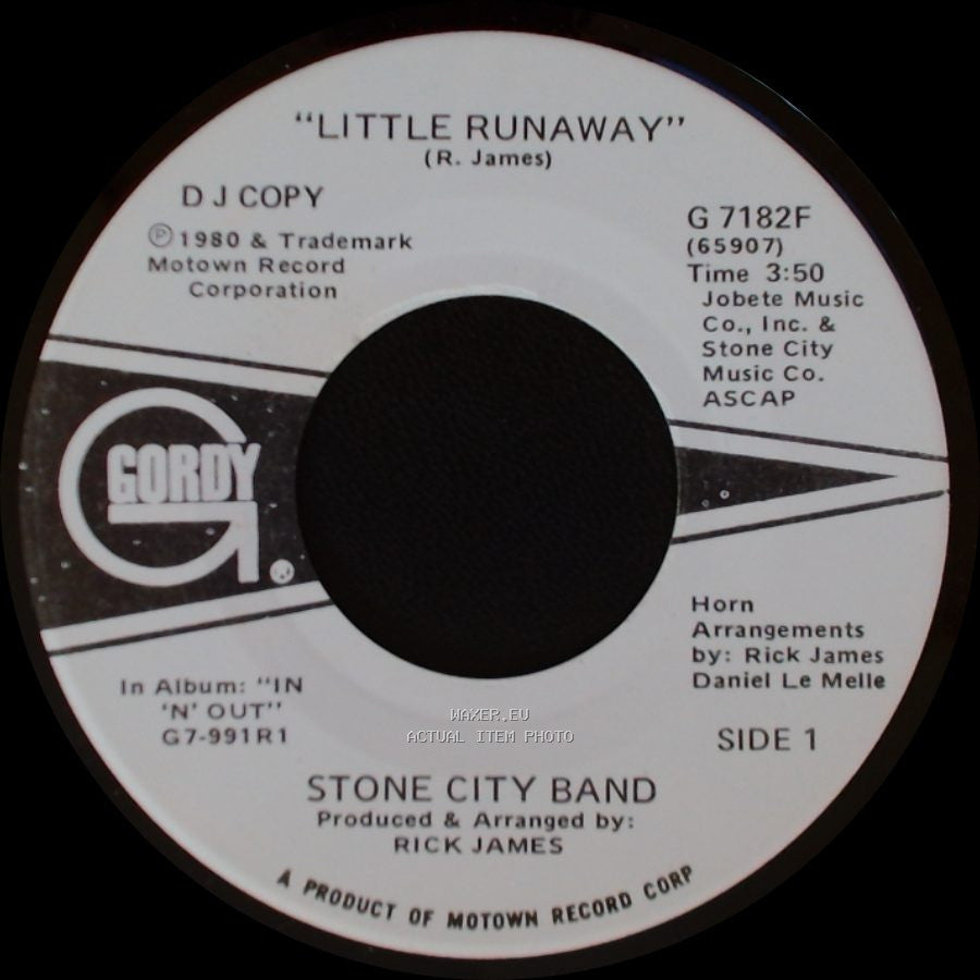 Stone City Band - Little Runaway / Little Runaway side B