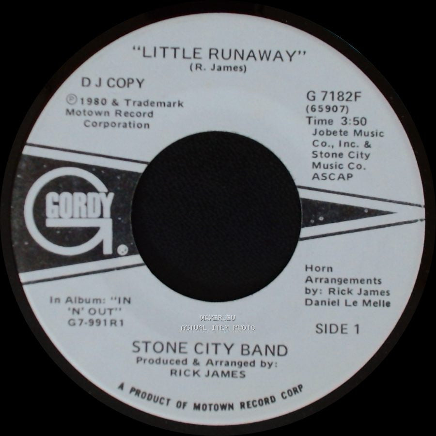 Stone City Band - Little Runaway / Little Runaway side B