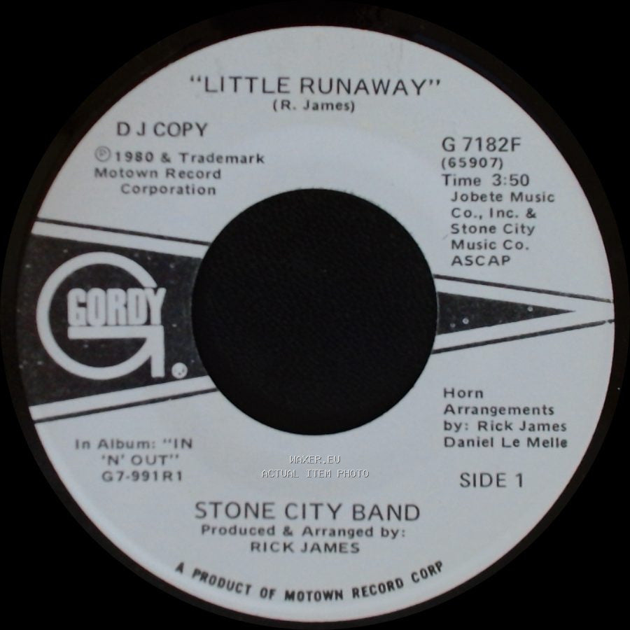 Stone City Band - Little Runaway / Little Runaway side A