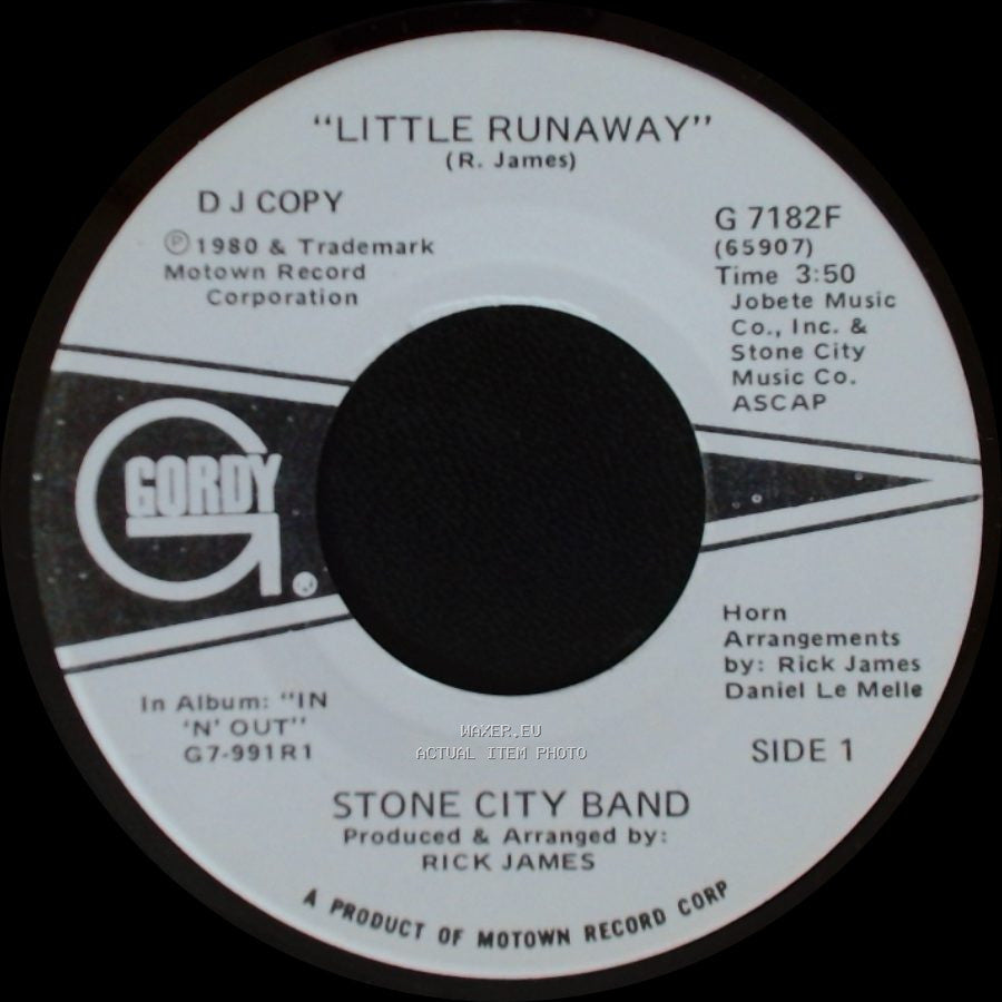 Stone City Band - Little Runaway / Little Runaway side B
