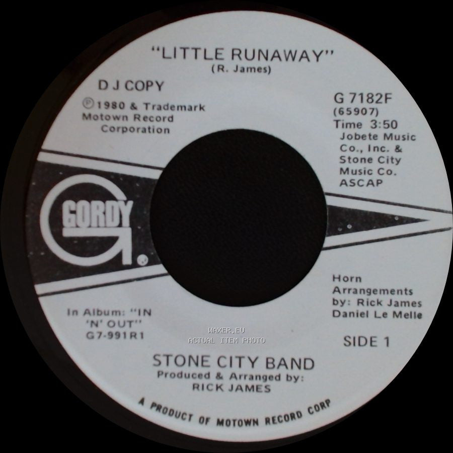 Stone City Band - Little Runaway / Little Runaway side B