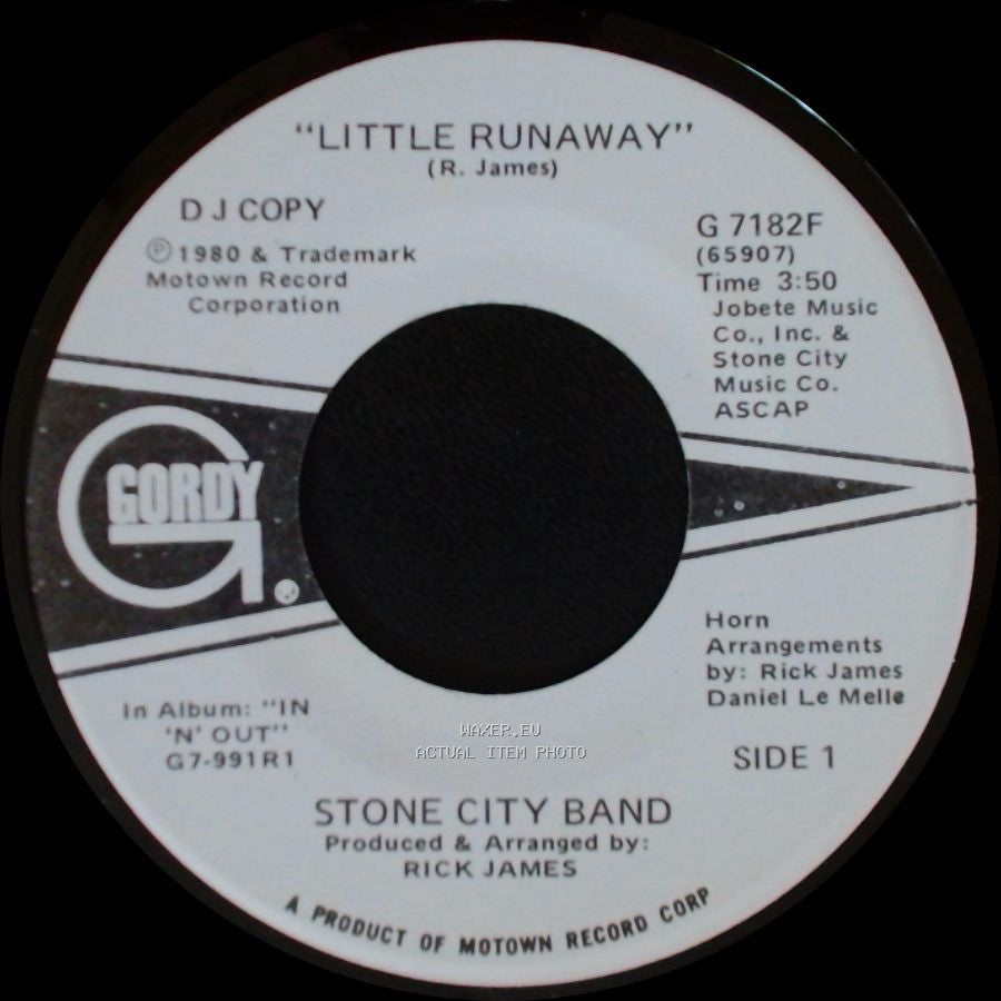 Stone City Band - Little Runaway / Little Runaway side A