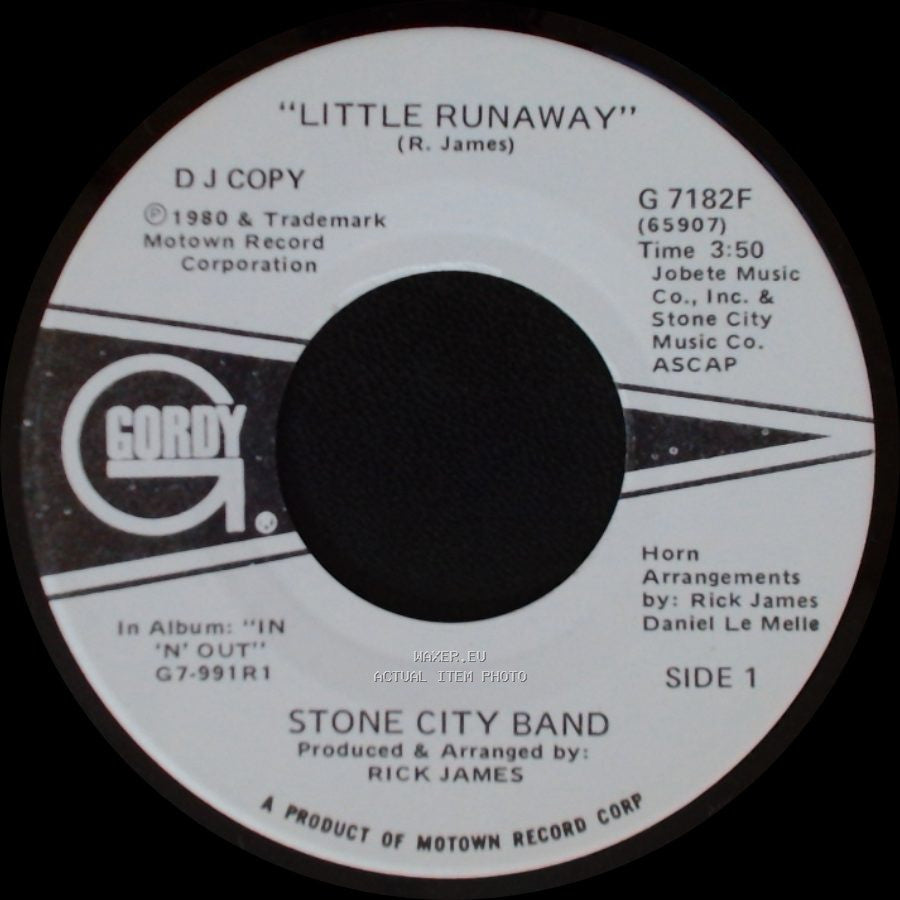 Stone City Band - Little Runaway / Little Runaway side B