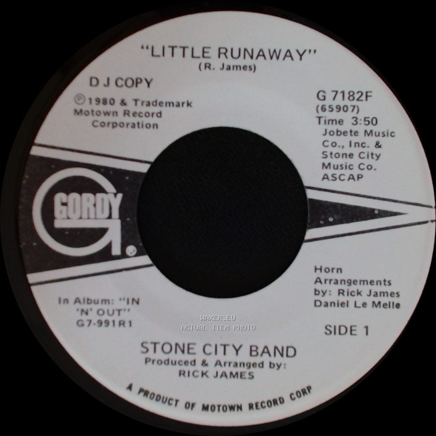 Stone City Band - Little Runaway / Little Runaway side B