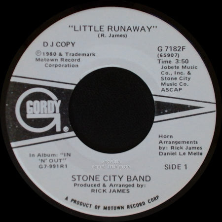 Stone City Band - Little Runaway / Little Runaway side A