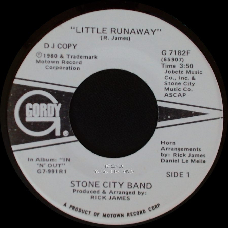 Stone City Band - Little Runaway / Little Runaway side B