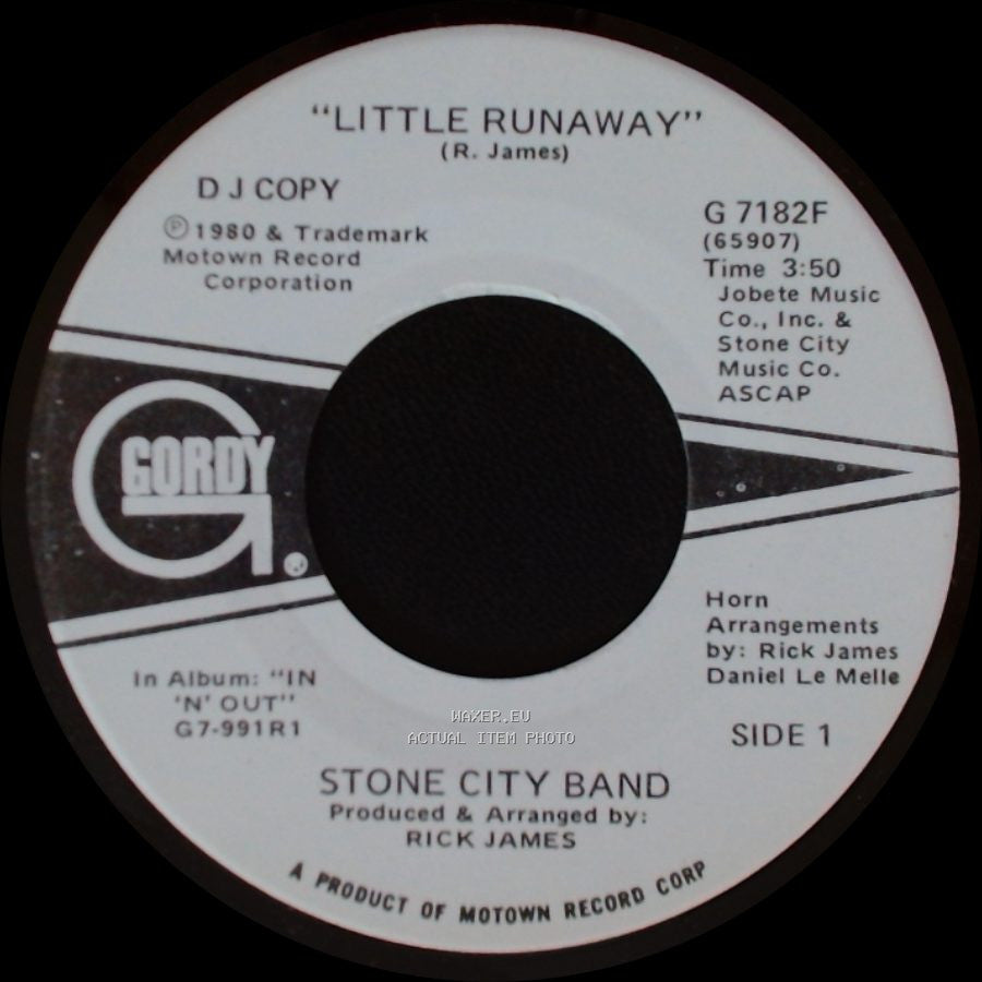 Stone City Band - Little Runaway / Little Runaway side A