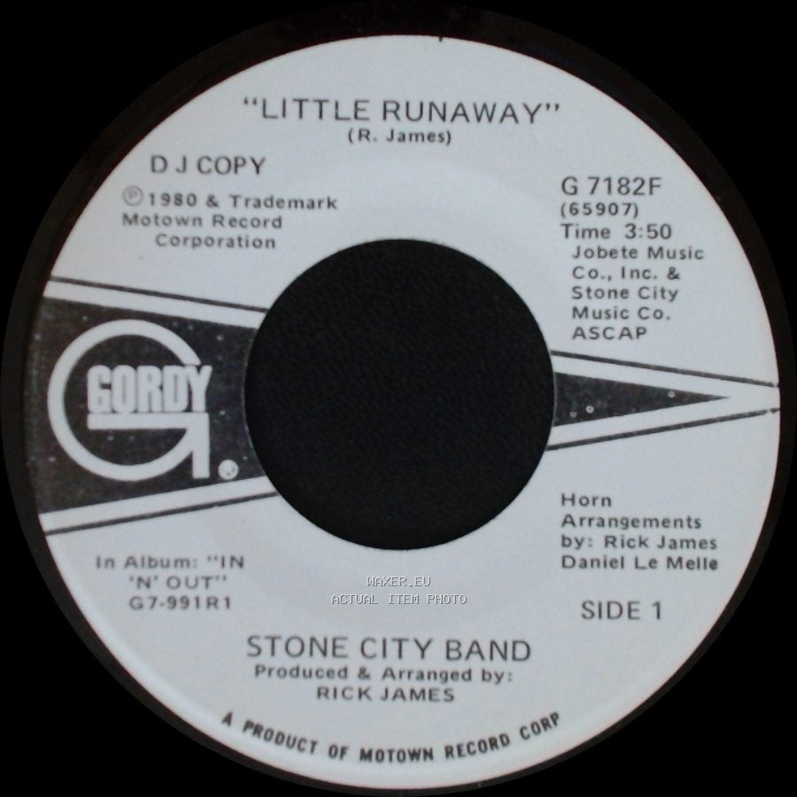 Stone City Band - Little Runaway / Little Runaway side B