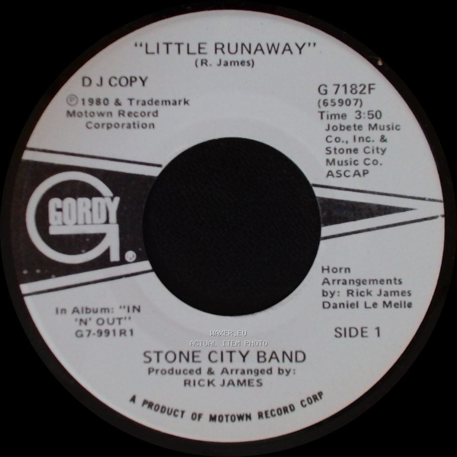Stone City Band - Little Runaway / Little Runaway side A
