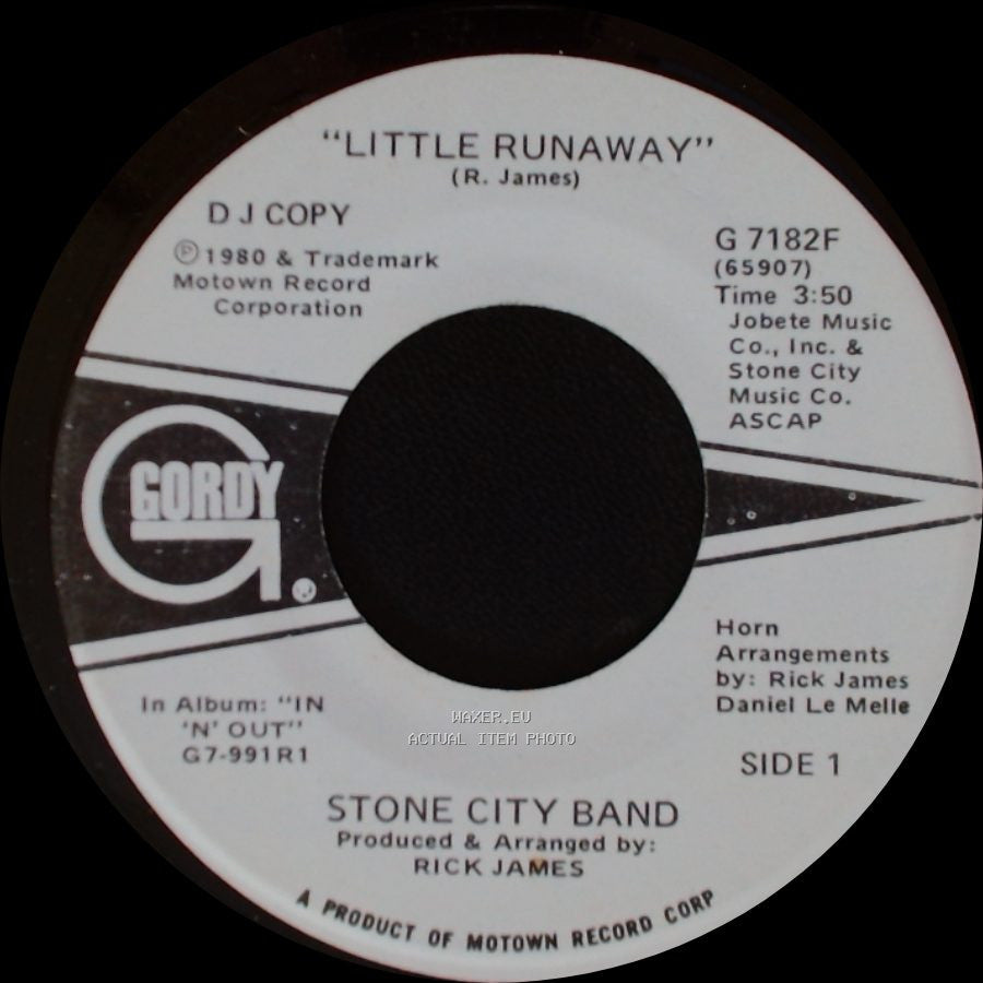 Stone City Band - Little Runaway / Little Runaway side A