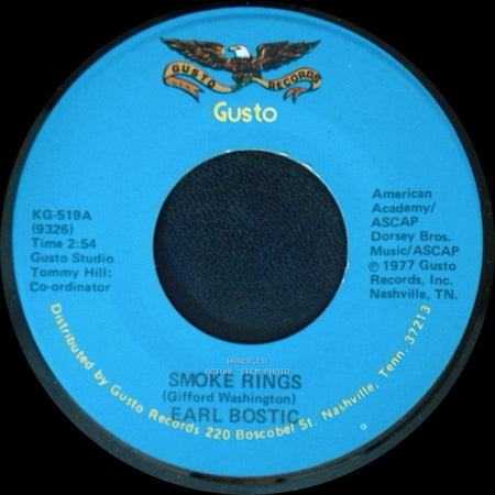 Earl Bostic - Deep Purple / Smoke Rings side B