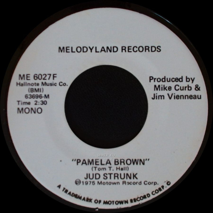 Jud Strunk - Pamela Brown / Pamela Brown side B