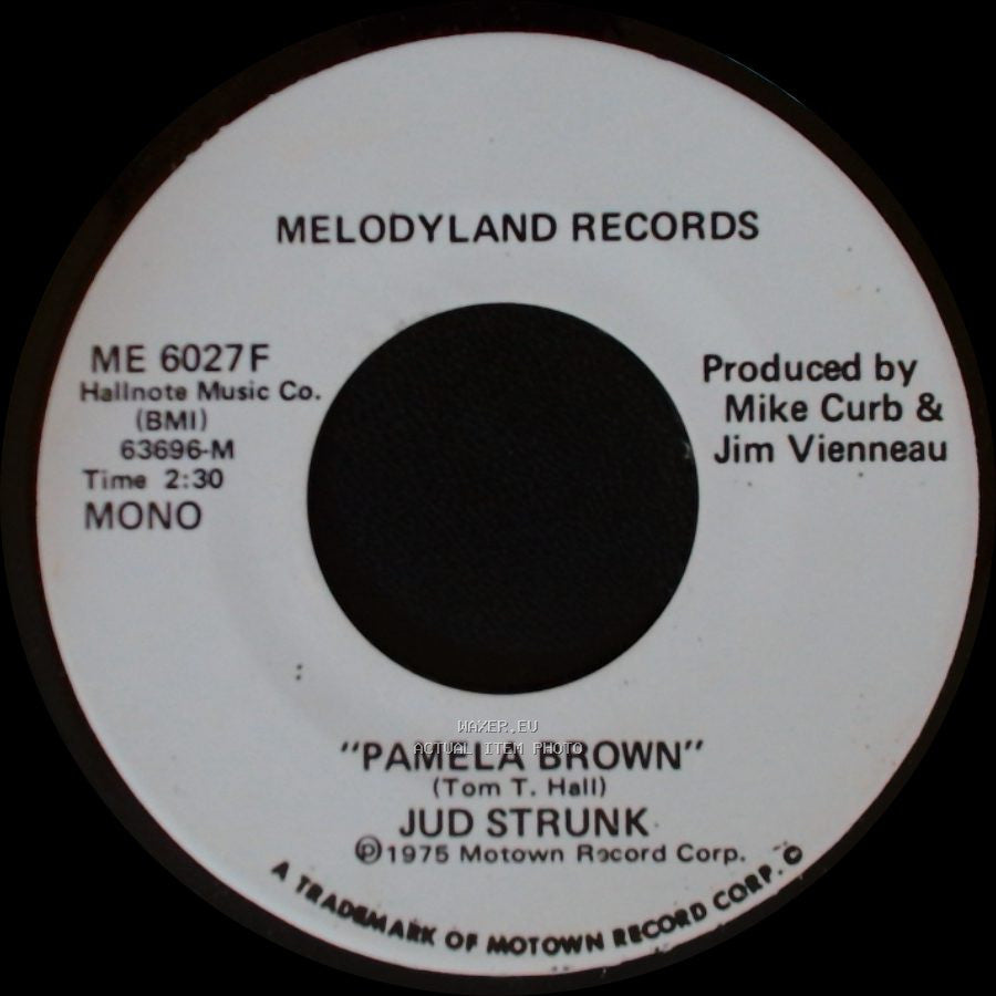 Jud Strunk - Pamela Brown / Pamela Brown side B