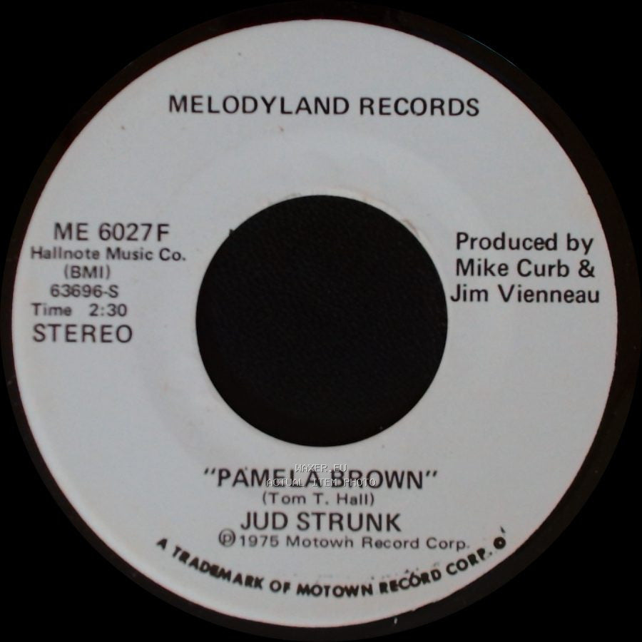 Jud Strunk - Pamela Brown / Pamela Brown side A