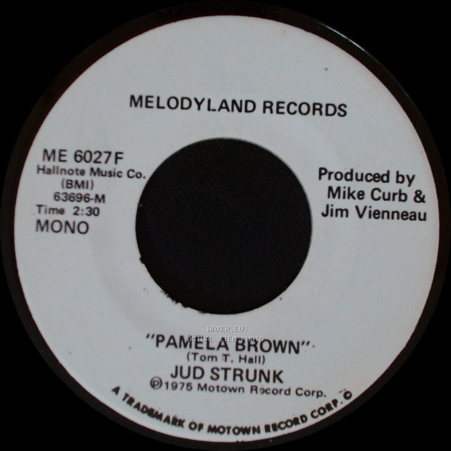 Jud Strunk - Pamela Brown / Pamela Brown side B
