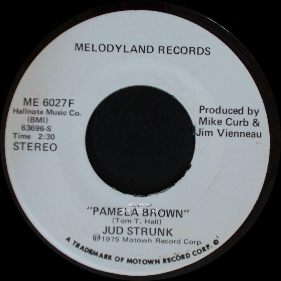 Jud Strunk - Pamela Brown / Pamela Brown side A
