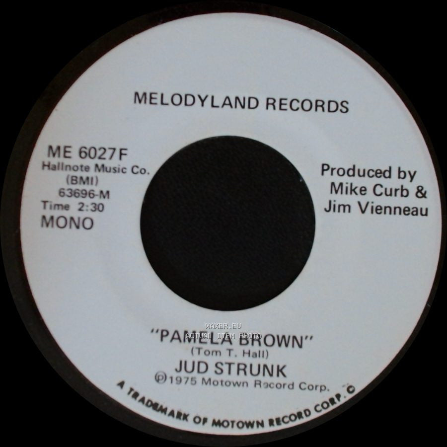 Jud Strunk - Pamela Brown / Pamela Brown side B