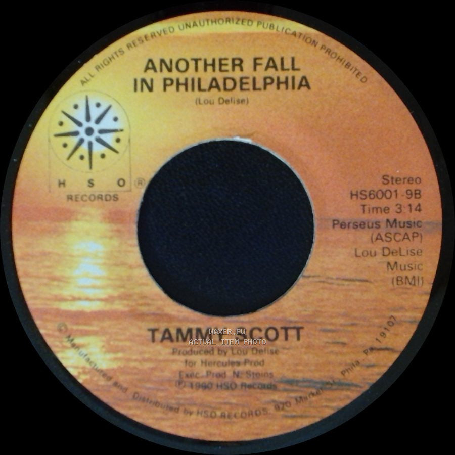 Tammy Scott - House Of The Rising Sun / Another Fall In Philadelphia side A