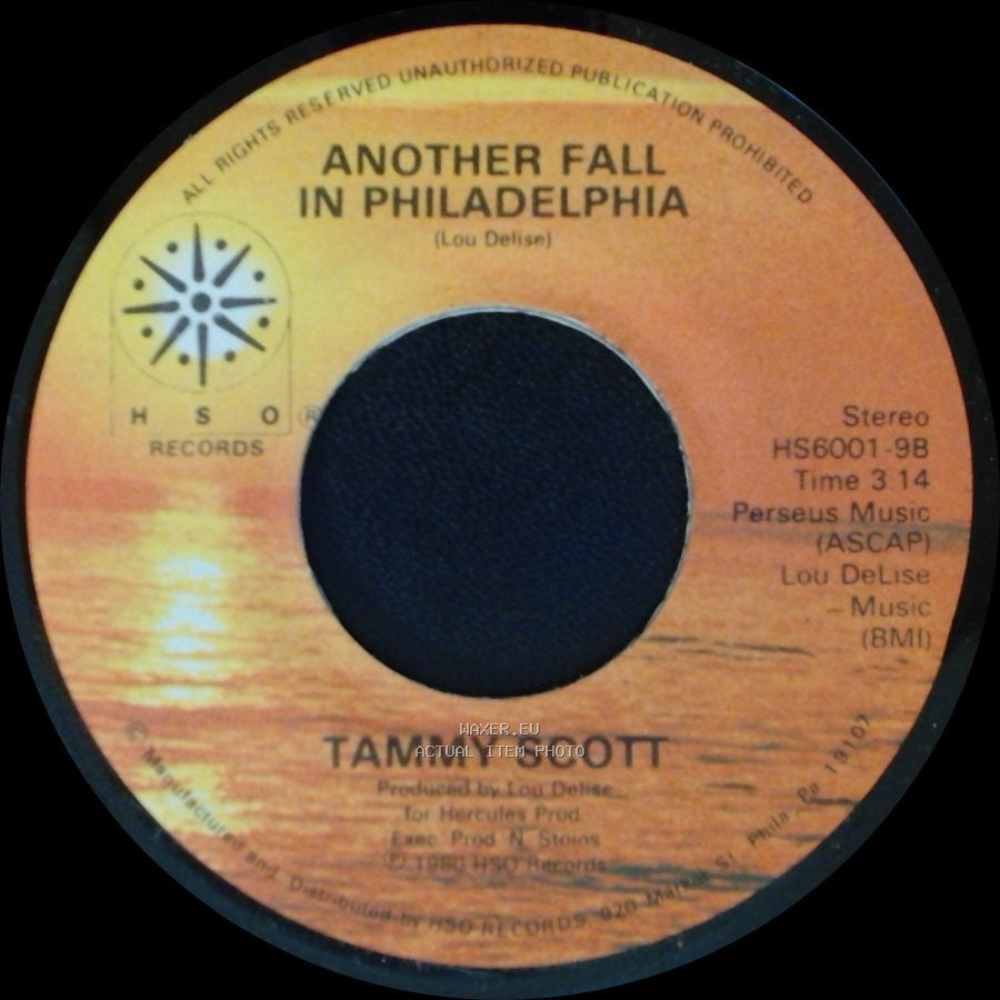Tammy Scott - House Of The Rising Sun / Another Fall In Philadelphia side A
