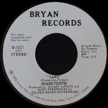 Sharktooth - Jaws / Jaws side A