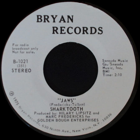 Sharktooth - Jaws / Jaws side A