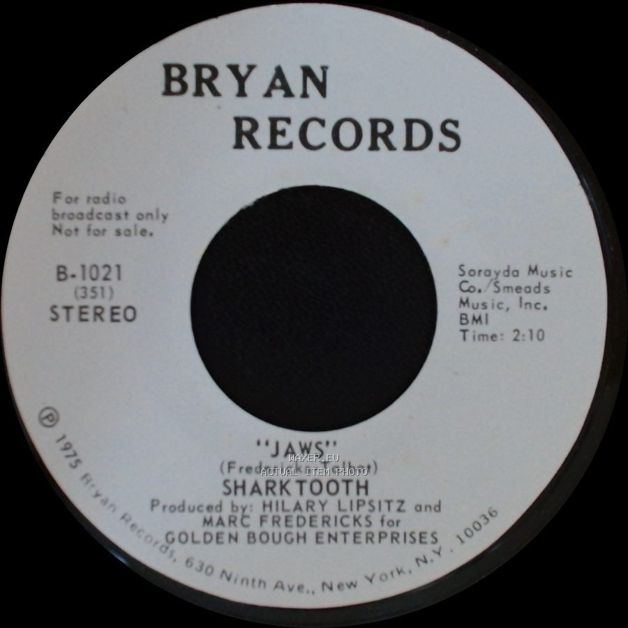 Sharktooth - Jaws / Jaws side A