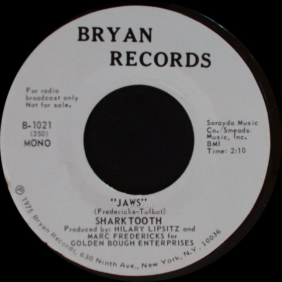 Sharktooth - Jaws / Jaws side B