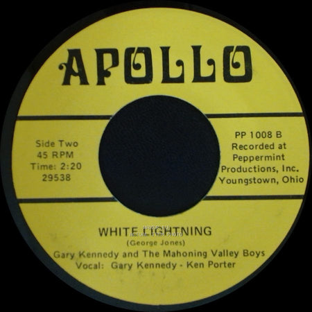Gary Kennedy And The Mahoning Valley Boys - Sing Me Back Home / White Lightning side B