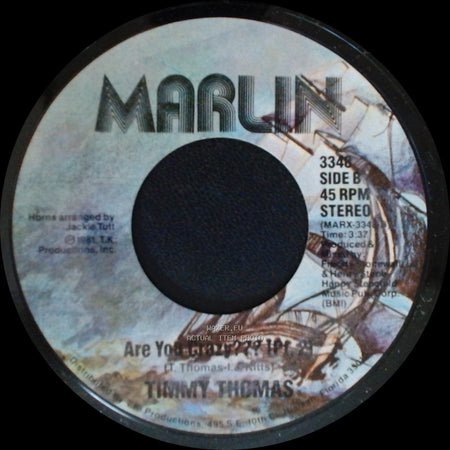 Timmy Thomas - Are You Serious / Are You Serious side B