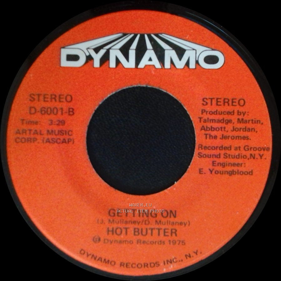 Hot Butter - Getting Off / Getting On side B