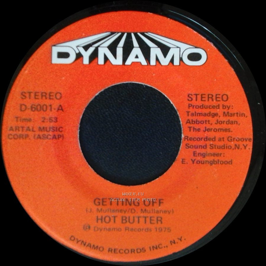 Hot Butter - Getting Off / Getting On side B