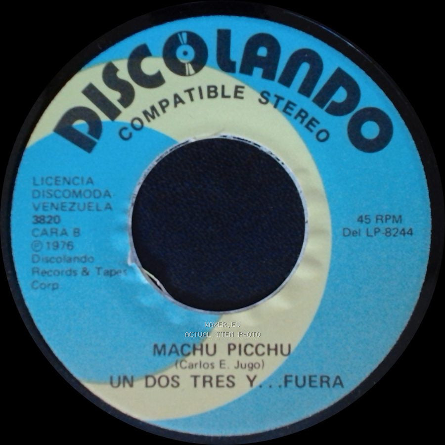 Nathalie Ohi - Un Dos Tres Y... Fuera / Machu Picchu side B