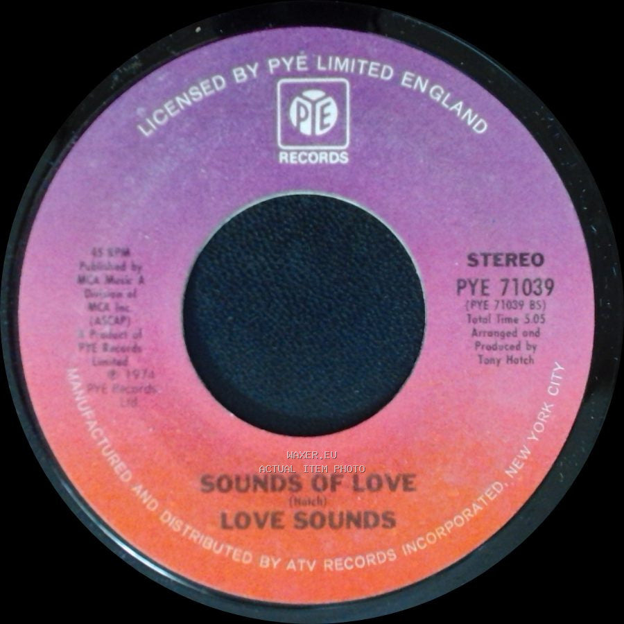 Love Sounds - Sounds Of Love / Ebb Tide side A