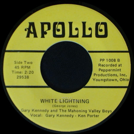 Gary Kennedy And The Mahoning Valley Boys - Sing Me Back Home / White Lightning side B