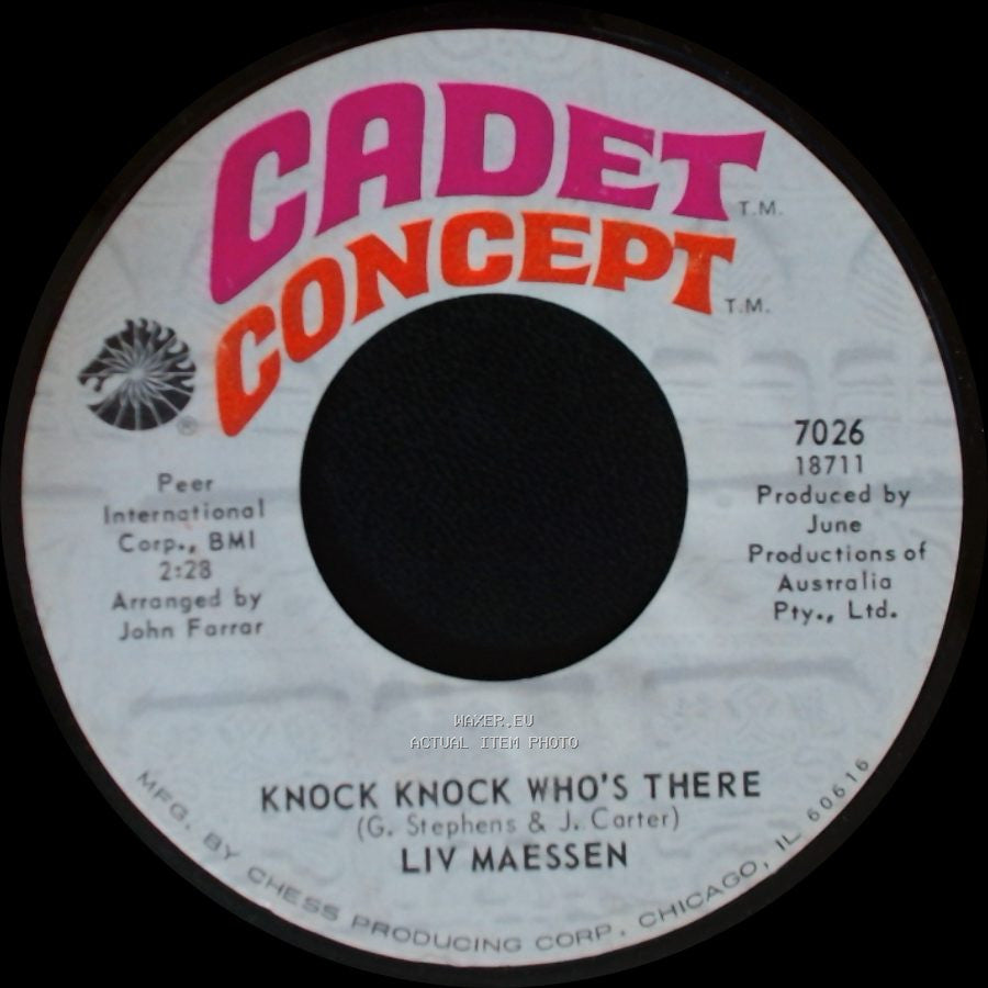 Liv Maessen - Knock Knock Who's There / Just A Little Lovin' side A
