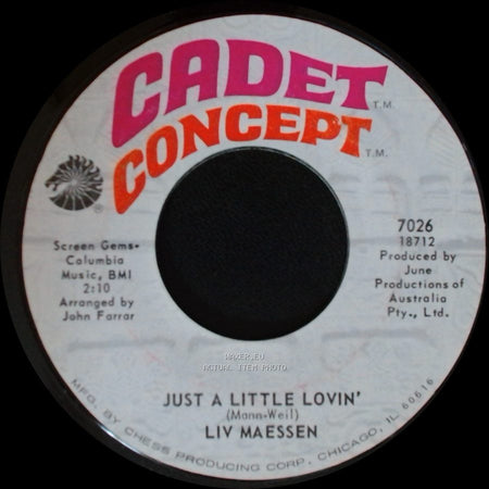 Liv Maessen - Just A Little Lovin' / Knock Knock Who's There side A