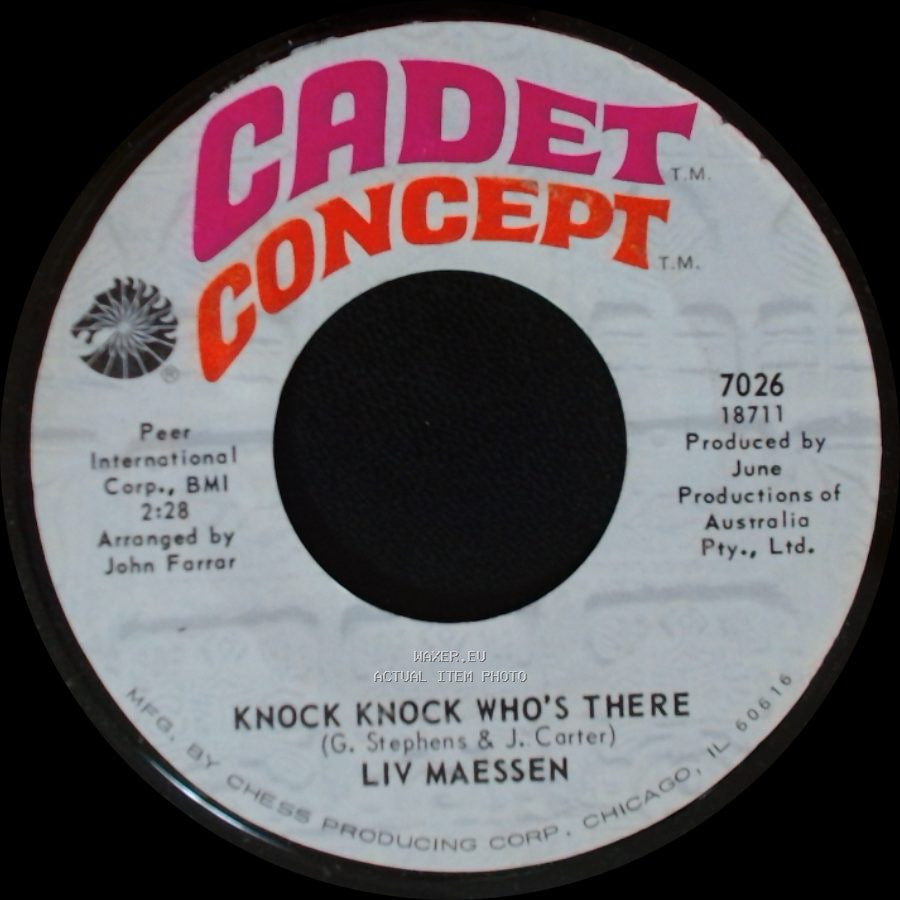 Liv Maessen - Knock Knock Who's There / Just A Little Lovin' side A