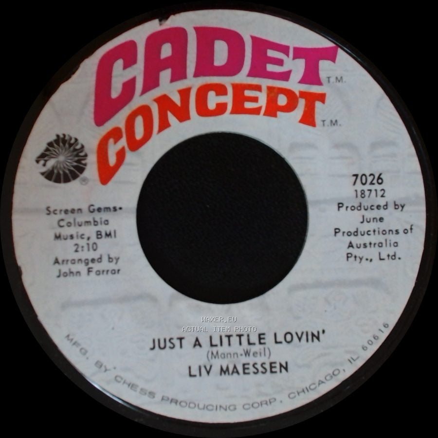 Liv Maessen - Knock Knock Who's There / Just A Little Lovin' side B