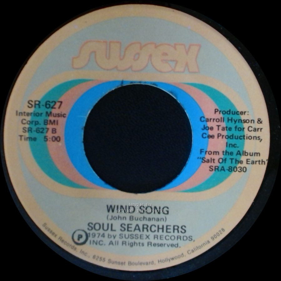 Soul Searchers - If It Ain't Funky / Wind Song side B