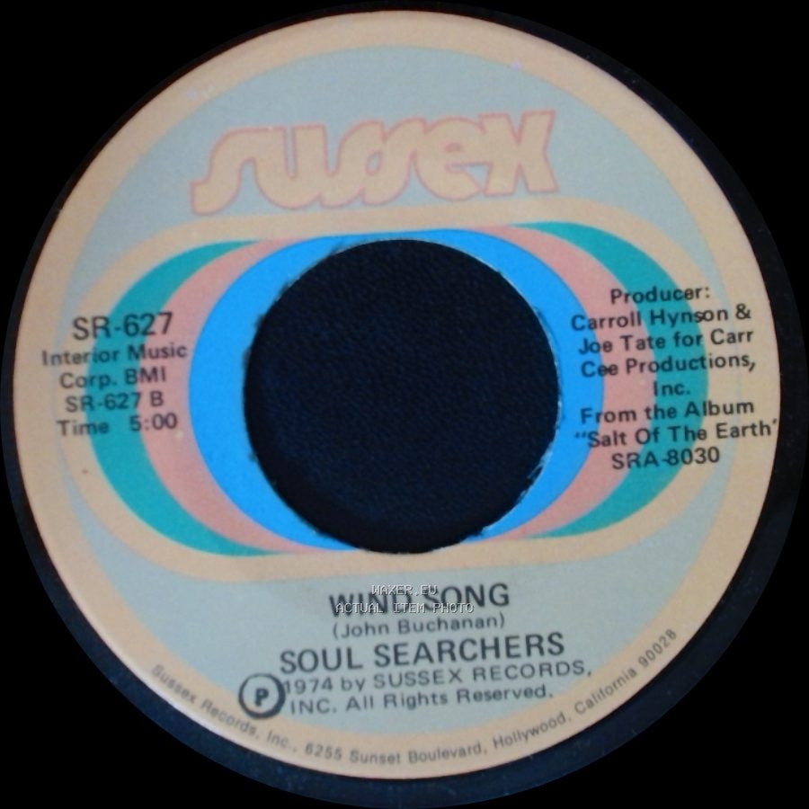 Soul Searchers - If It Ain't Funky / Wind Song side B