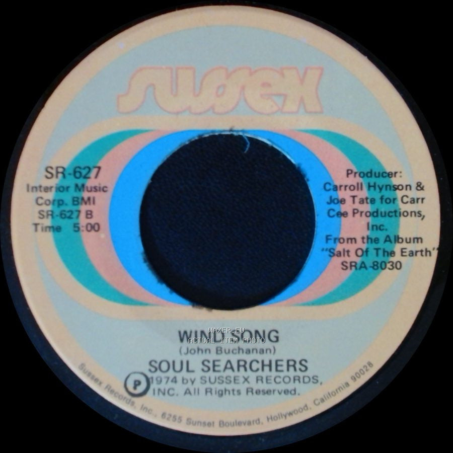 Soul Searchers - If It Ain't Funky / Wind Song side B