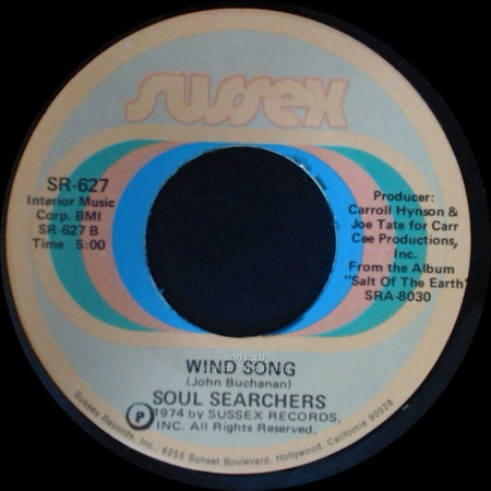 Soul Searchers - If It Ain't Funky / Wind Song side B