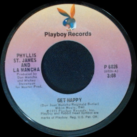 Phyllis St. James And La Mancha - Get Happy / Peace In Mind side A
